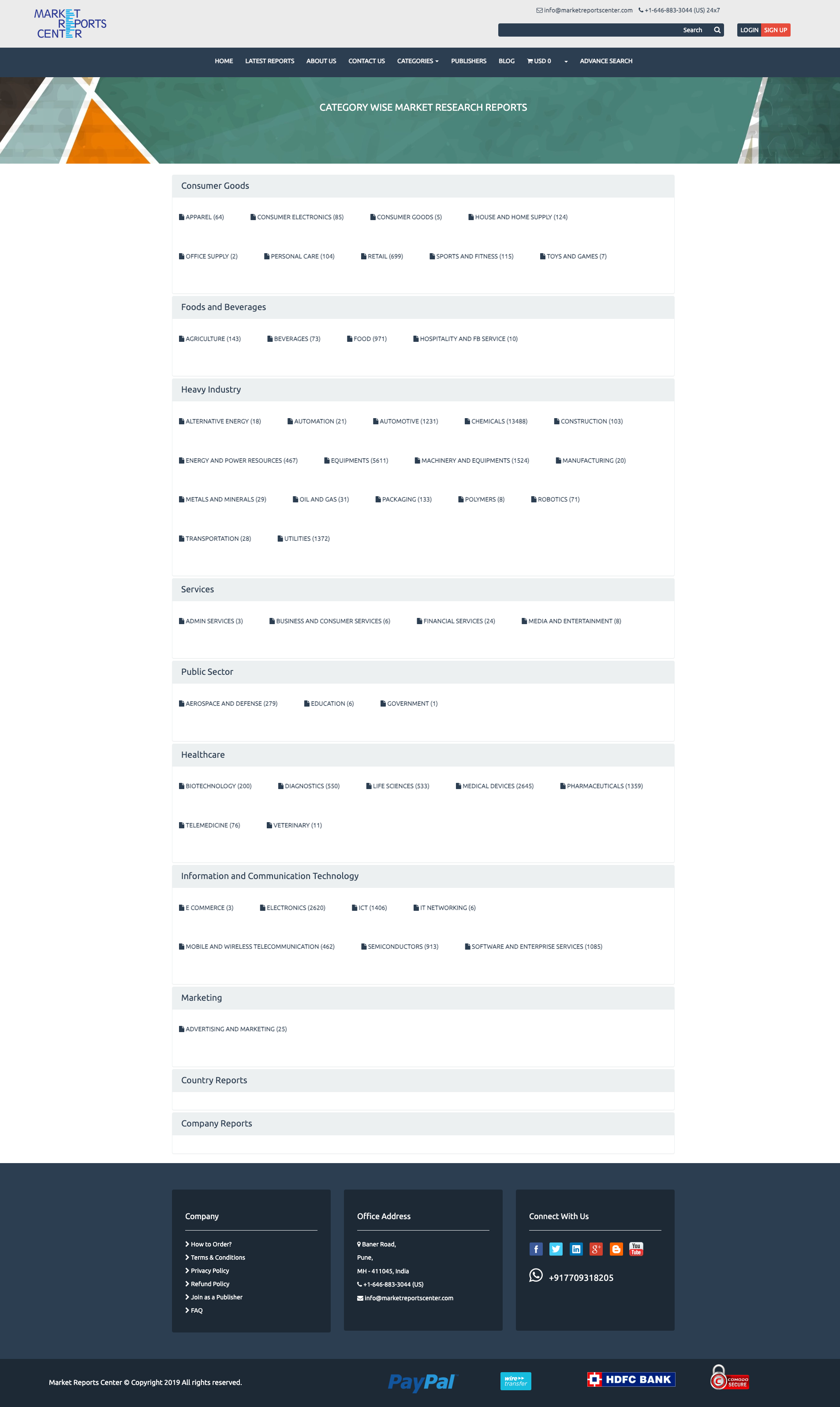 Category Segmentation