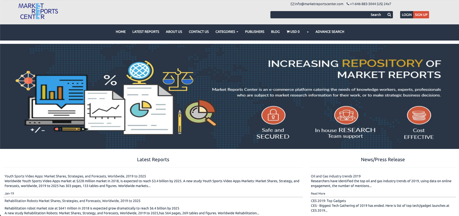 Market Reports Center Reduced Report Management Time by 70%